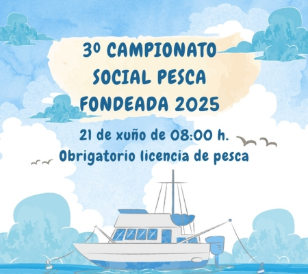 3º social pesca fondeada