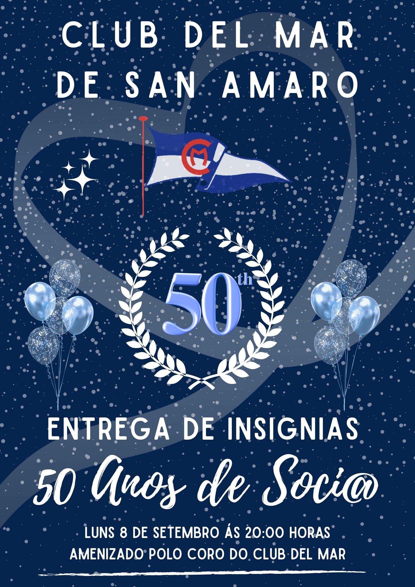 Entrega de insignias 50º aniversario