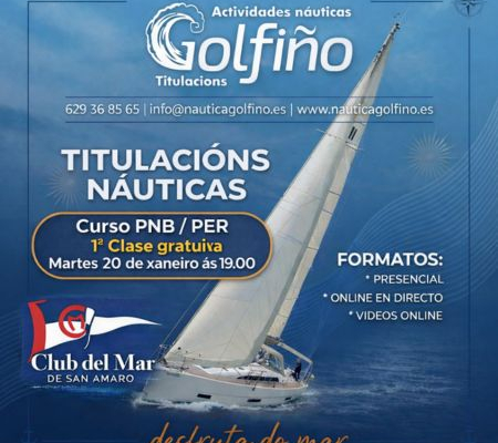Acuerdo colaboración Club del Mar Náutico Golfiño