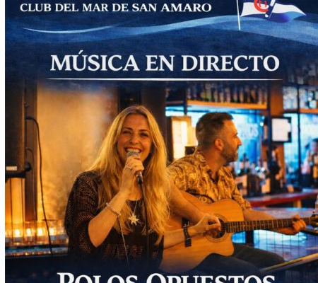 Concierto gratuito de Polos Opuestos en el Club del Mar de San Amaro de A Coruña