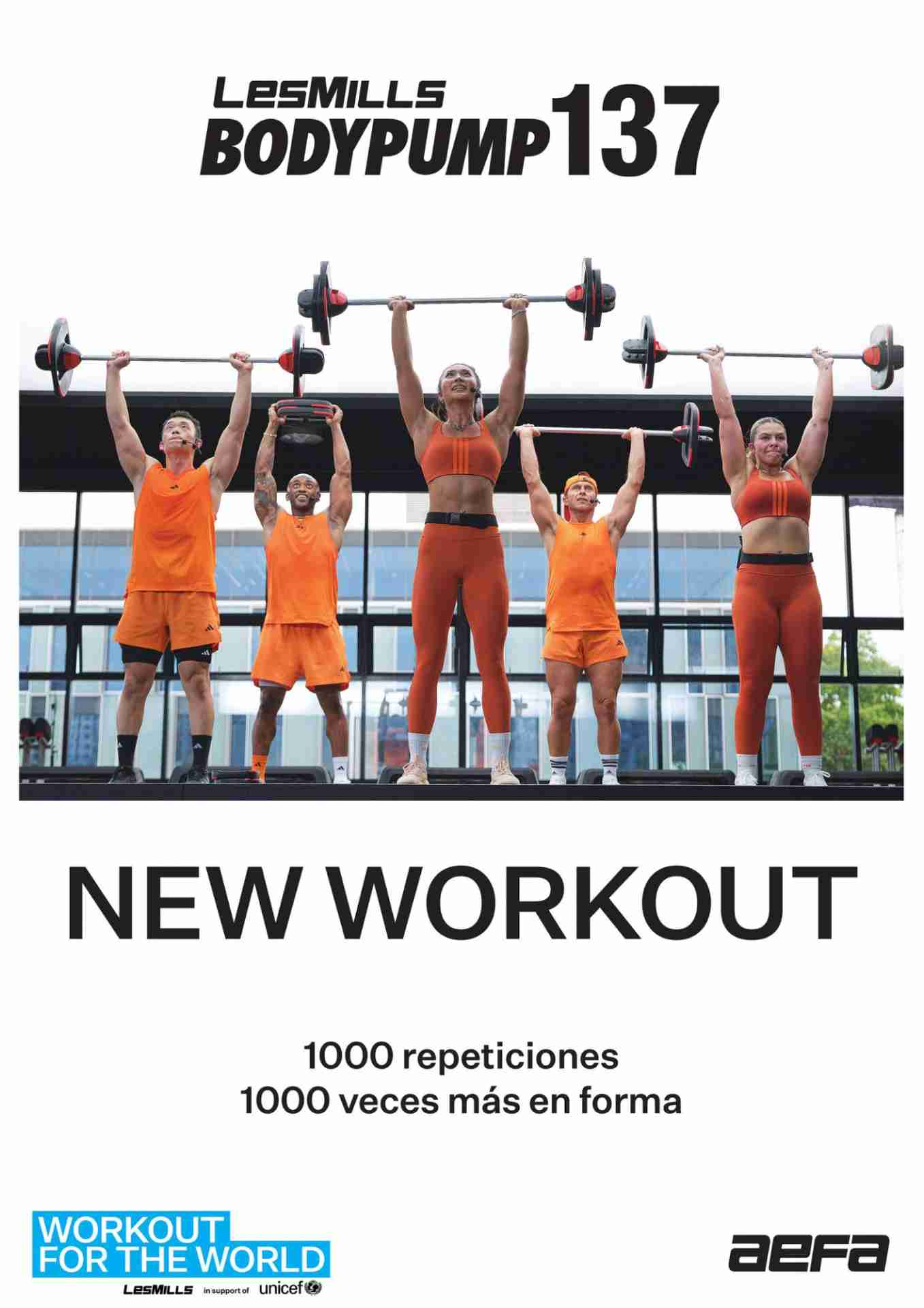 Nuevas presentaciones de Zumba, Bodypump y Bodycombat en el mes de junio de 2026