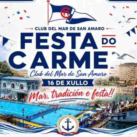 Festa do Carme 2026 en el Club del Mar de San Amaro