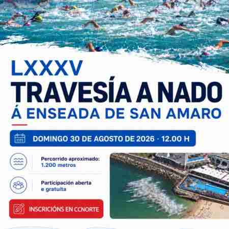 LXXXV Travesía a Nado a la Ensenada de San Amaro 2026