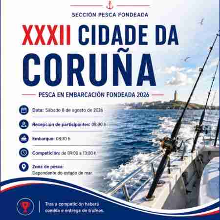 XXXII Campeonato Cidade da Coruña de Pesca Fondeada del Club del Mar de San Amaro