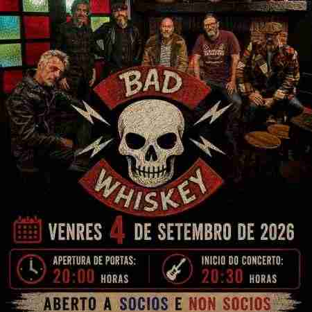 Bad Whiskey, grupo que actuará en el Club del Mar de San Amaro